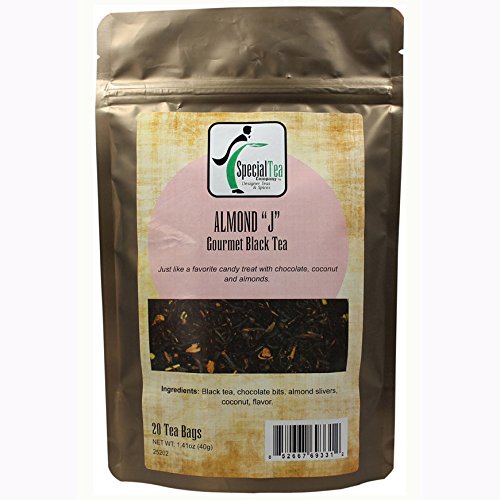 Almond "J", 20 Black Tea Bags