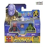 Minimates Marvel Avengers Infinity War Iron Spider-Man & Hulk Minifigures