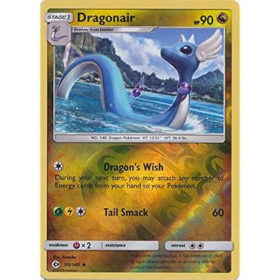 1995 dragonair pokemon card value Base Set 18/102 Cards Colorless Healing Light Remove 1 damage counter from each of your Pokmon that has any damage counters on it Dragonair - 95149 - Uncommon