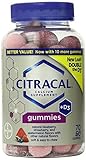 Citracal Calcium Gummies Plus D3, Assorted Fruit, 60 Gummies (Pack of 2)