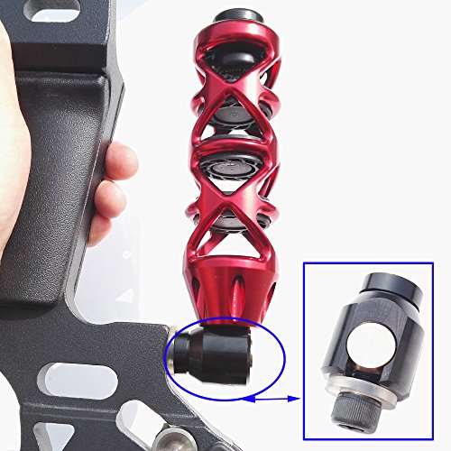 MILAEM Archery Quick Detach Removeable Compound Recurve Bow Stabilizer Joint Quick Disconnect Mounting Bracket Outdoor Shooting Hunting(Black)