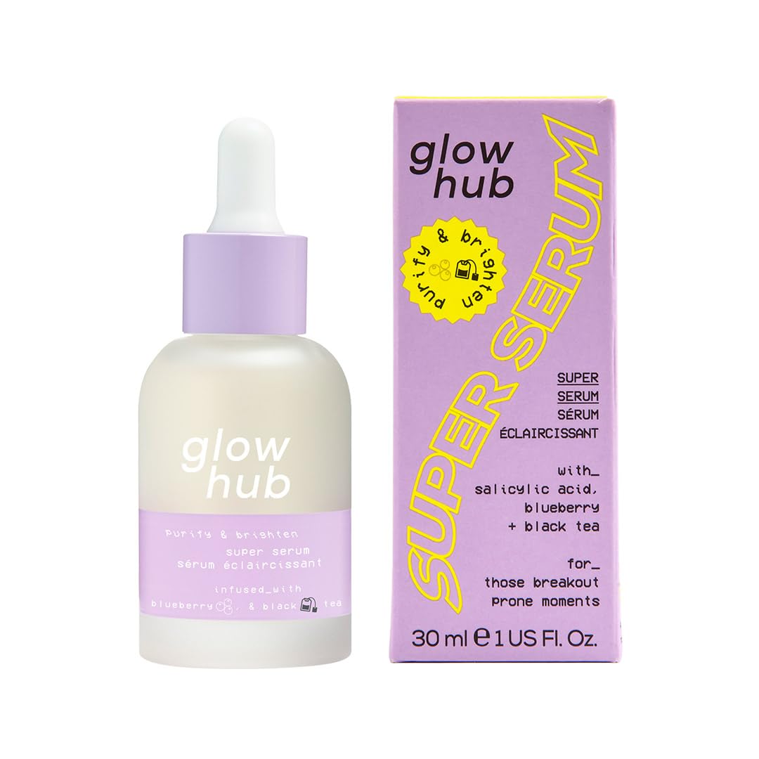 Glow Hub Purify & Brighten Super Serum with Salicylic Acid for Blemish Prone Skin 30ml