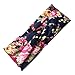 Loritta 5 PCS Women's Headbands Elastic Boho Printed Turban Twisted Head Wrap