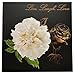 ALEF Elegant Decorative Themed Nesting Gift Boxes -3 Boxes- Nesting Boxes Beautifully Themed and Decorated - Perfect for Gifts or Simple Decoration Around The House! (Black & Gold Flower)