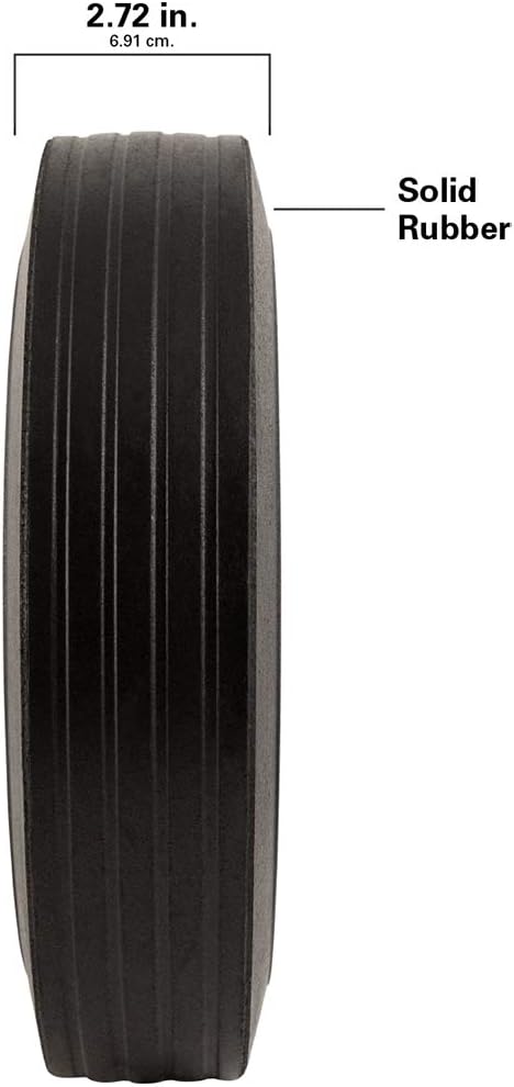 Flat Proof Replacement Wheel - 10-Inch - 300 lb. Load Capacity - For use on Wagons, Carts, & Many Other Products - Automotive Tire And Wheel Products - 