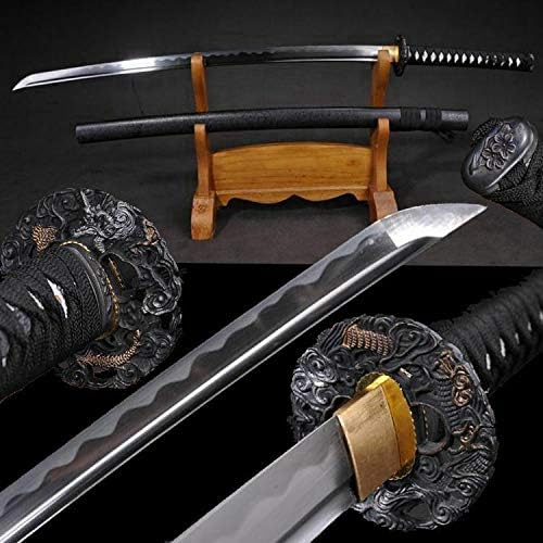 GLW Sword Handmade Japanese Ninja Sect Shrine Samurai Sword Katana T10 Steel Sharp Blade#6