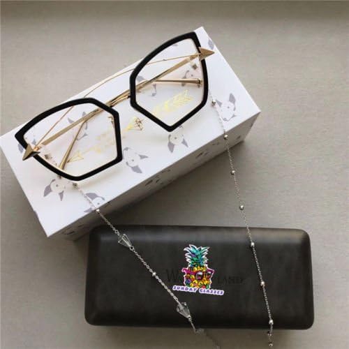 Unisex gogoboi Charming Angel wings Arrow glasses For wangderland sunglasses