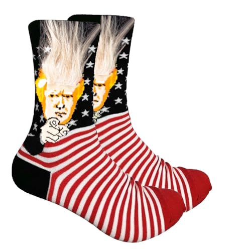 T Legend Funny Socks For Supporters of Donald President Novelty MAGA Socks, Unisex President Merchandise