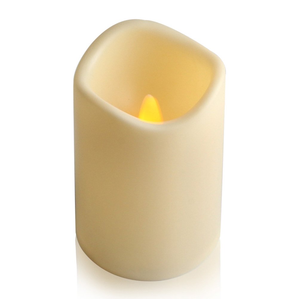 Flameless LED Candles, Eleoption Outdoor LED Candle with 6 Hour Timer