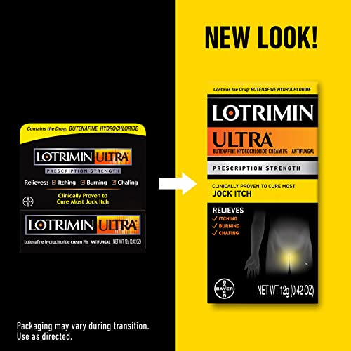 Lotrimin Ultra Antifungal Jock Itch Cream Powerful Butenafine
