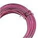 BeadSmith WCR-4115 11.8m Aluminum Craft Wire, Fuchsia Pink, 12 gallon/39'