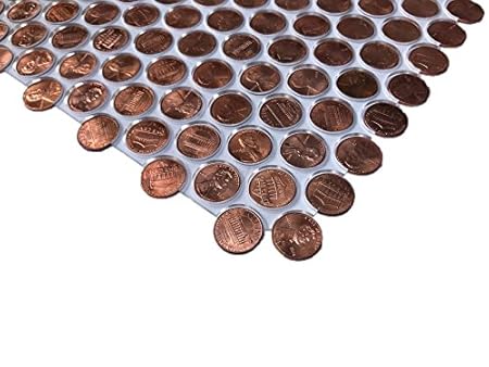 Penny Floor Tile Template Jig Plexiglass Without Border