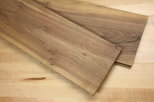 Black Walnut Boards. 3/4" x 4" x 12" (2 pack). Amish Milled - Thumbnail 3