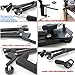 Weymic® Universal Microphone Suspension Boom Scissor Arm Stand with Holder for Broadcast Studio Fit for All Kinds of Studio Microphone,more Stronger Structure,Max Load Capacity Up to 2.6 pounds