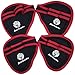 Muscle Composition Best Grip On The Market. Gym Gloves Alternative Gym Grip Pads. for Workout, Cross Fitness, Weight Lifting, Powerlifting. (Black/Red)