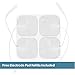 MeasuPro Portable TENS Unit Machine, Electro Therapy Massage, Handheld Travel Electronic Pulse Massager for Back Pain Management and Muscle Rehabilitation