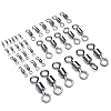 SPRING-EVENT-DrFish-Rolling-Barrel-Fishing-Swivel-Stainless-Steel-Black-Nickel-30Lb-to-350-Lb
