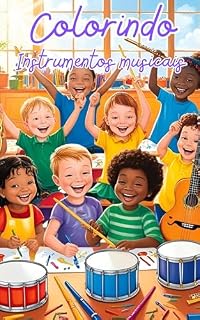 Livro Colorindo Instrumentos Musicais