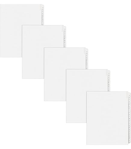Amazon.com : Avery Legal Exhibit Binder Dividers, Preprinted A-Z