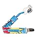 BooginHead Baby Newborn PaciGrip Pacifier Clip, Super Hero BAM! Blue/Red