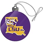 GRAPHICS & MORE LSU Tiger State Mark Acrylic Christmas Tree Holiday Ornament