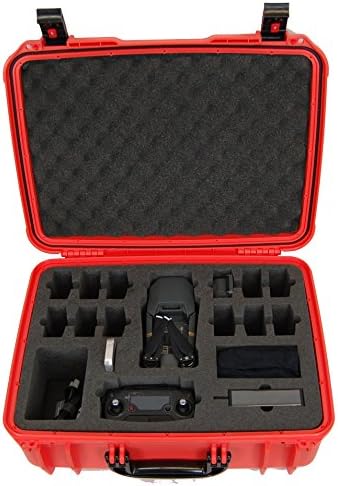 Microraptor MVC700 with Custom Foam Designed to Fit DJI Mavic and Accessories-(Orange)