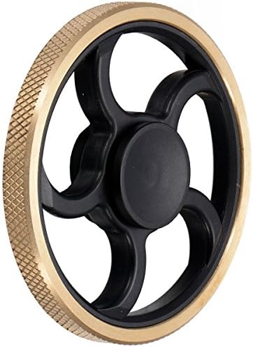 Fingertip Gyro Decompression Fidget Spinner Copper Five Leaf Stent EDC Tool Fidget Spinner Hand Toy Last for Perfect Gifts
