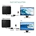 【2018 Upgraded】 TV Antenna - Digital Amplified HDTV Antenna 50 Mile Range 4K Freeview Television Local Channels w/Detachable Signal Amplifier and 13ft Longer Coax Cable