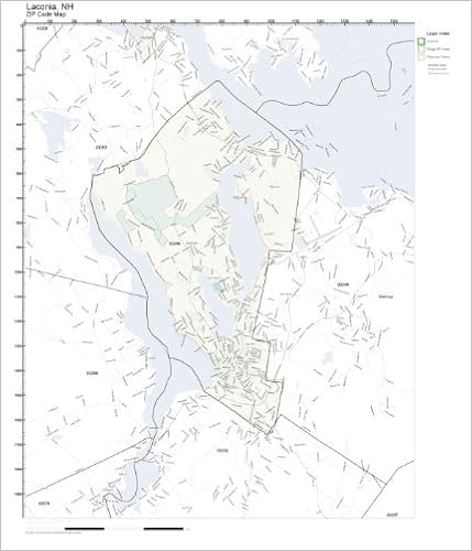Laconia Nh Zip Code Map Zip Code Wall Map Of Laconia, Nh Zip Code Map Not Laminated: Amazon.com:  Office Products