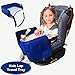 Car Seat Tray by Ozziko - Our Kids Travel Lap Desk is Perfect for Road Trip Activities, Snacks, Back seat Organizing Suitable for, Baby Strollers, Booster Seat, Airplane, in Front of The TV.