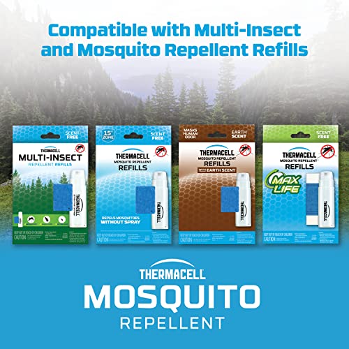 Thermacell MR300 Portable Mosquito Repeller, Black; Effective Mosquito
