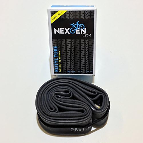 NEXGEN CYCLE - Bicycle Inner Tubes (26x1.50-1.95 48mm Presta Valve)