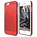 iPhone 6S Case, elago® [Outift Matrix][Extreme Red] - [Premium Hybrid Construction][Brushed Aluminum][Spark Design Award] - for iPhone 6/6S