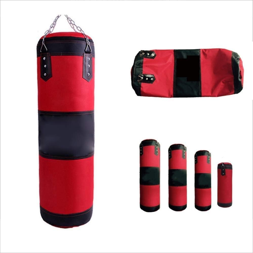 Porta Punching Bag Filled Wall Bracket Boxing Training MMA Hollow Sandbag Filled Heavy Bag Set with Punching Great for Grappling, Kickboxing, Muay Thai, Karate, Taekwondo