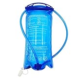 KUYOU Hydration Bladder Water Reservoir Pack for 2 liter 2L Hydration pack System - BPA-Free,Odorless, Leakproof,Wide Opening Easy Cleaning and Filling Water Bladder