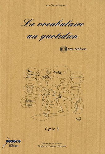 Le  vocabulaire au quotidien