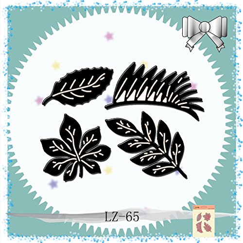 Misright Creative Embossing Leaf Combination Metal Steel Cutting Dies Stencils DIY Scrapbooking - Thumbnail 4
