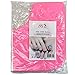 Pana® Brand Reusable *PINK* Paraffin Wax Heat Therapy Spa Treatment Self Tanning Insulated Thermal Cloth Velcro Booties (Booties,Pink)