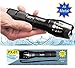 Super Bright LED Tactical Zoom Military Flashlight, all Metal High Grade Alloy, 5 Operating Modes, Hurricane, Car, Home Safety, Road, Camping, Night Walks. THE ULTIMATE FLASHLIGHT. DURABLE!