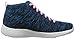 Skechers Sport Women's Energy Burst Demi Boot Sneaker,Blue/Coral,8.5 M US