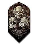 US Darts 3 Set (9 Flights) Alchemy Fear NO Evil