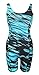 Adoretex Womens Sunfire Unitard Swimsuit (FU002A) - Blue/Black - M