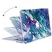 MOSISO Compatible with MacBook Air 13 inch Case (Models: A1369 & A1466, Older Version 2010-2017 Release), Plastic Pattern Hard Shell Case & Keyboard Cover & Screen Protector, Galaxy Marble