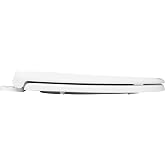 Swiss Madison Elongated Toilet Seat with Toddler Seat Built In, Family Toilet Seat in Glossy White