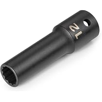 Sunex 267217 Schlag-Steckschlüssel – 1/2 Zoll Antrieb, 17 Mm, 12-kant