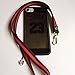 iPhone 7 and 8 Jordan 23 Case,Reflective Mirror Case Jumpman Cover with Soft Neck Lanyard.Shockproof Resistant Case for iPhone 7 and 8 Case 4.7 Inch. (Black Case)