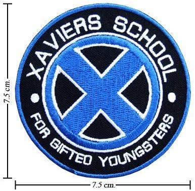 X-men Xaviers School Logo Ii Embroidered Sew Iron on Patches Great Gift for Dad Mom Man Woman
