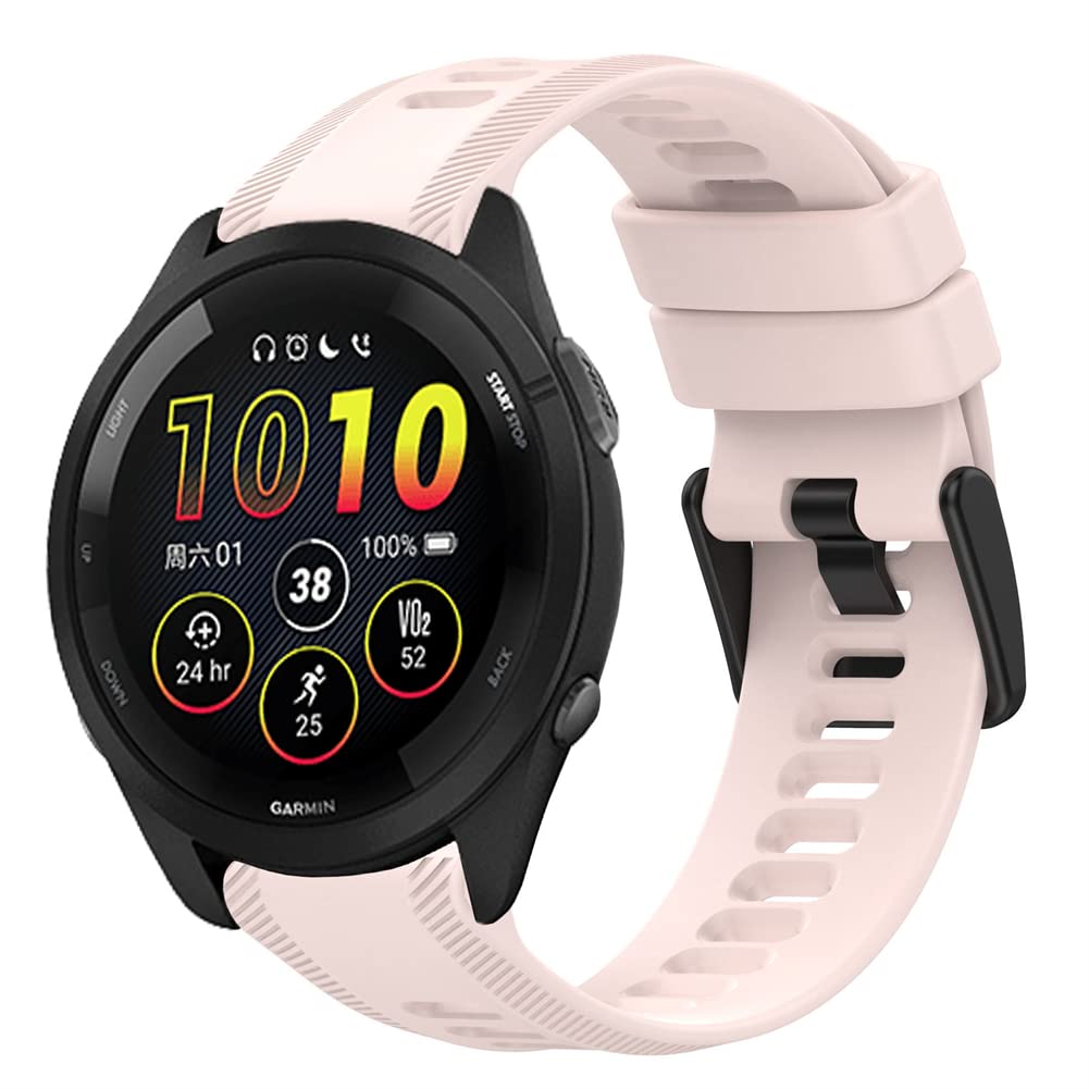 Tyogeephy Straps Compatible with Garmin Forerunner 965 Strap, Soft Sport Watch Strap Replacement Wristbands for Women Men