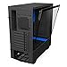 NZXT H500 ATX Computer Case, CA-H500B-BL, Black/Blue