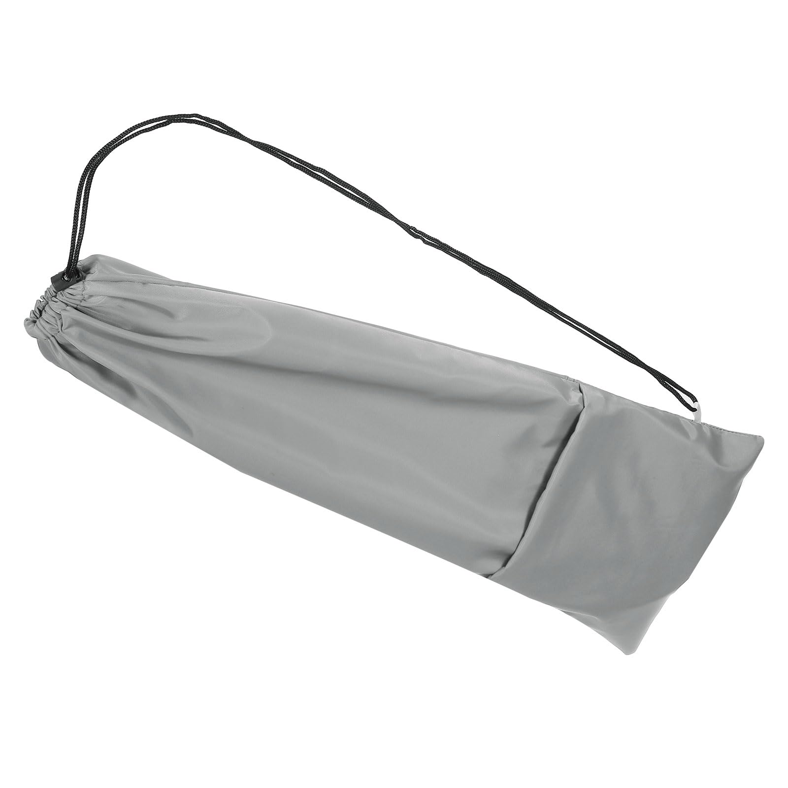 PATIKIL Badminton Racquet Cover Bag, Waterproof Oxford Badminton Racket Pouch with Zipper Pocket and Drawstring Shoulder Strap Lightweight, Grey